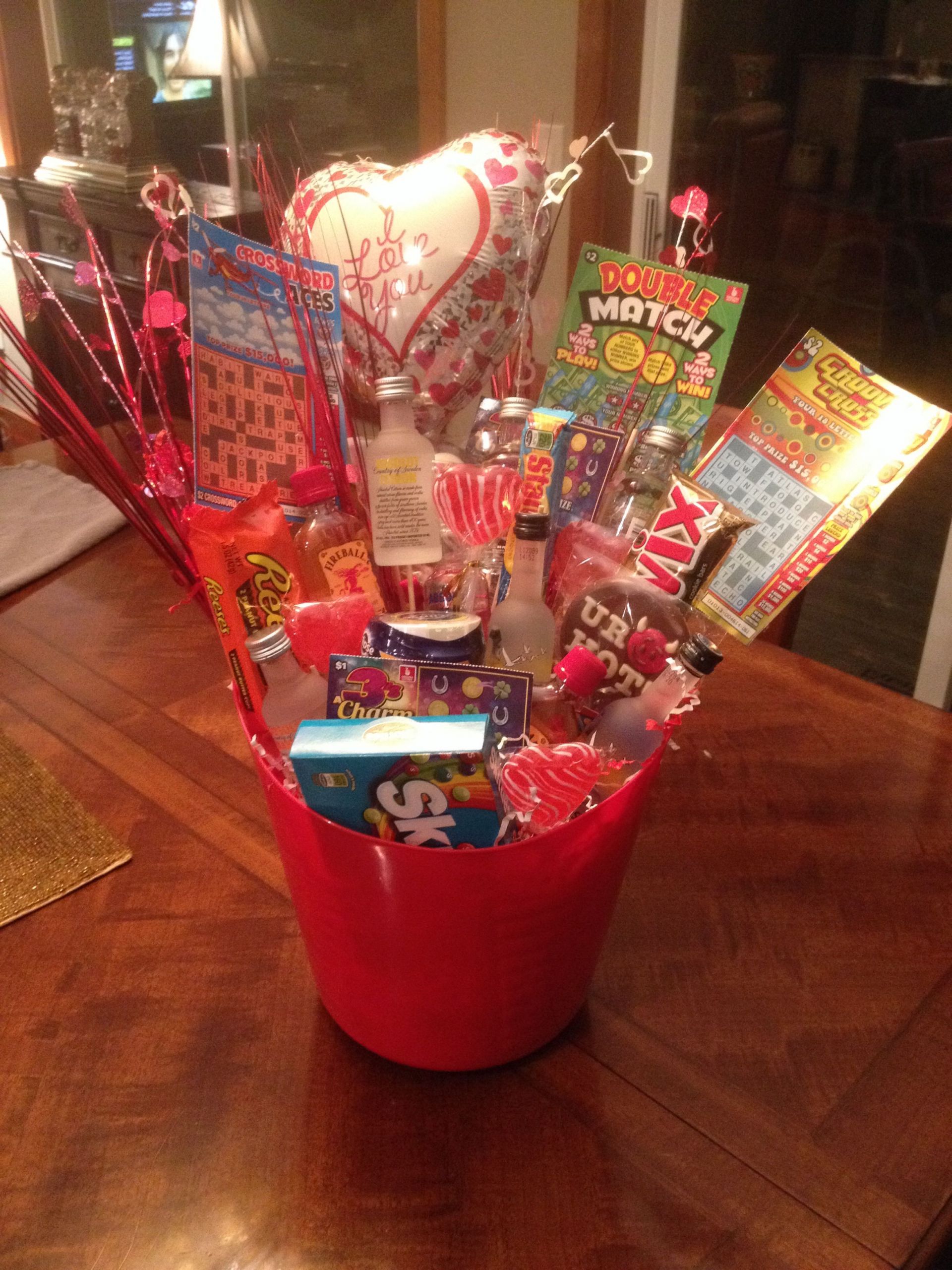 Valentine'S Day Gift Basket Ideas For Him
 DIY valentines bouquet for him