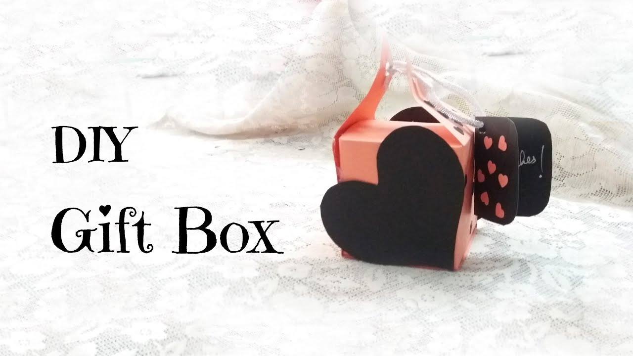 Valentine'S Day Gift Box Ideas
 DIY Gift Box Card for Valentines day