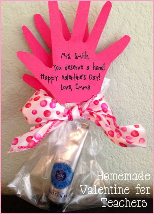 Valentine'S Day Gift Ideas For Teachers
 Homemade Valentine for Teachers