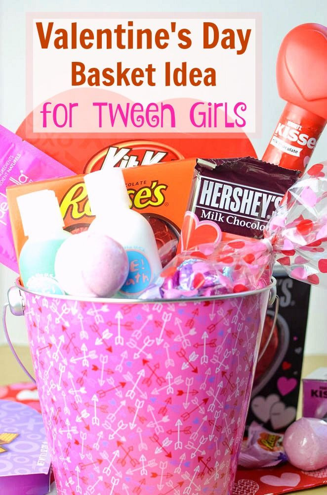 Valentine'S Day Gift Ideas For Teenage Daughter
 Valentine’s Day Spa Basket Idea for Tween Girls