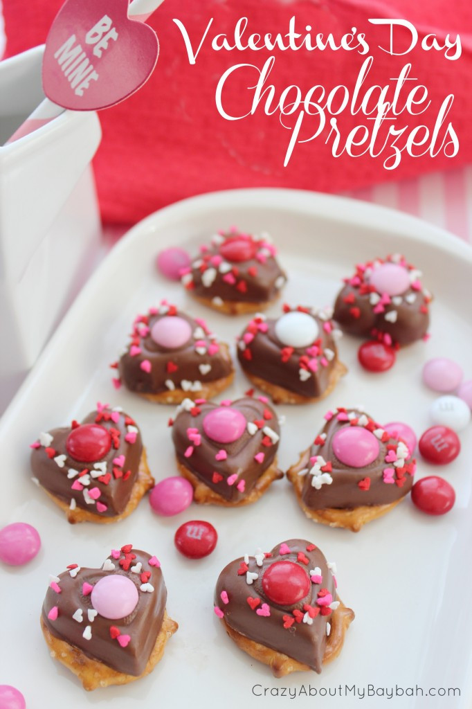 Valentine'S Day Pretzels
 Make These Valentine s Day Chocolate Pretzels For Your