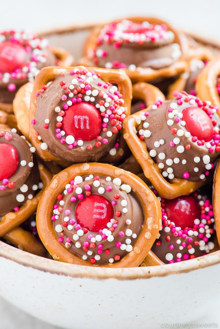 Valentine'S Day Pretzels
 Rolo Pretzels Valentine s Day Candy Courtney s Sweets