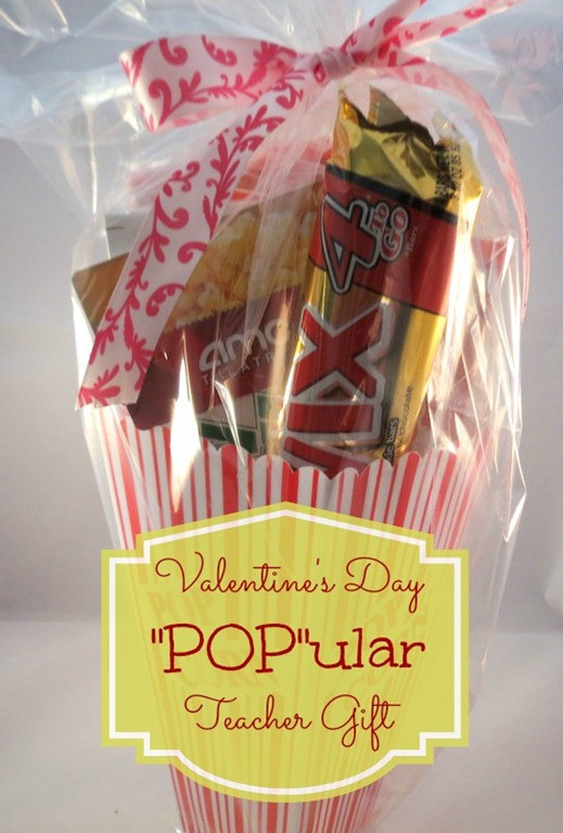 Valentine'S Day Teacher Gift Ideas
 "Pop" ular Valentine Teacher Gift Idea