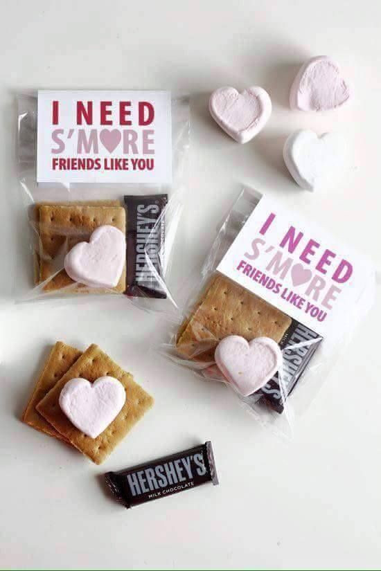Valentine'S Day Treats &amp; Diy Gift Ideas
 I Need S more Friends Like You Valentine ese are the