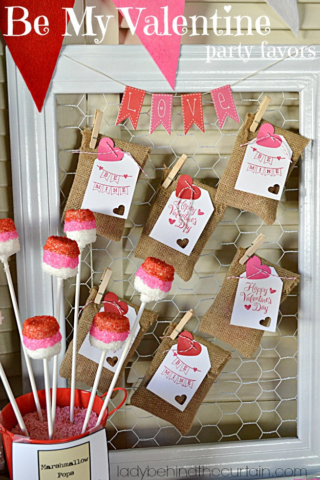 Valentines Birthday Gift Ideas
 Be My Valentine Party Favors