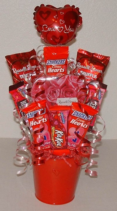 Valentines Candy Gift Ideas
 Valentine Candy Bouquet