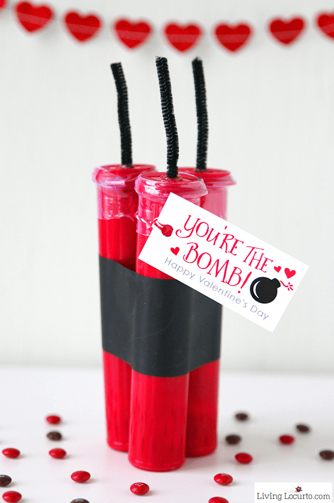 Valentines Candy Gift Ideas
 You’re The Bomb DIY Valentine s Day Candy Craft
