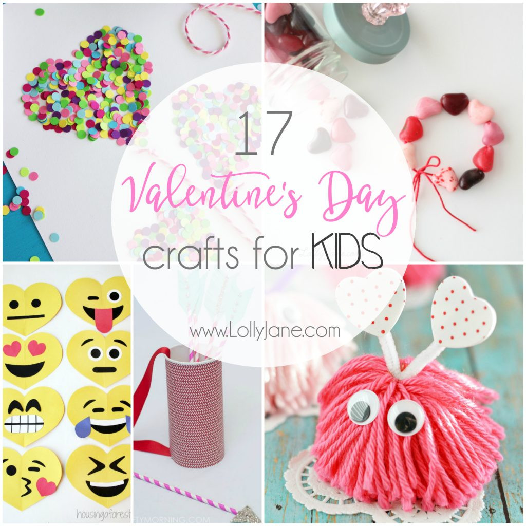 Valentines Craft For Kids
 17 Valentine s Day Crafts for Kids Lolly Jane