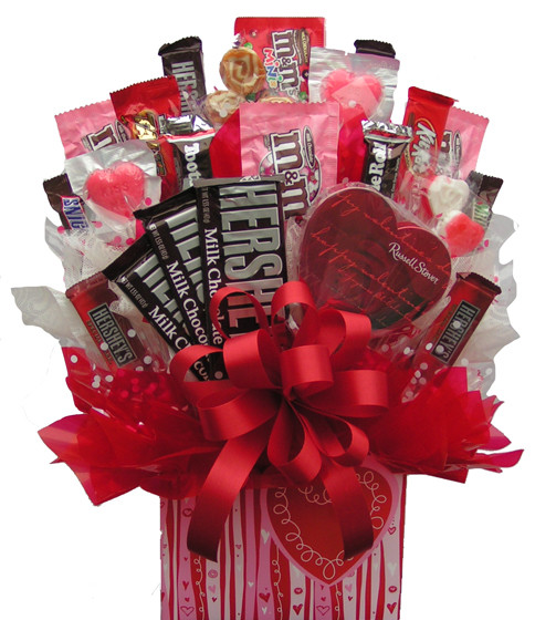 Valentines Day Candy Gift
 Sweetheart Candy Box Bouquet