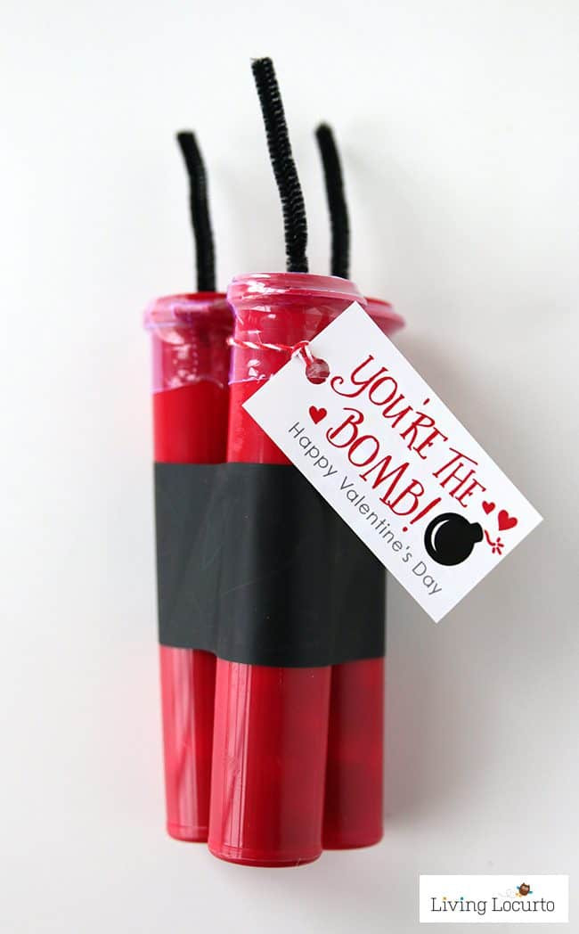 Valentines Day Candy Gift Ideas
 You’re The Bomb DIY Valentine s Day Candy Craft