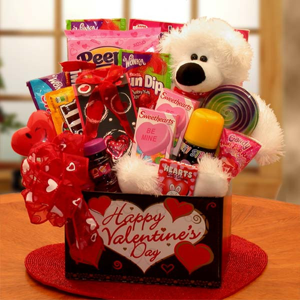 Valentines Day Gift Baskets For Kids
 Kids Bear Hugs Valentine s Day Gift Basket at Gift Baskets ETC