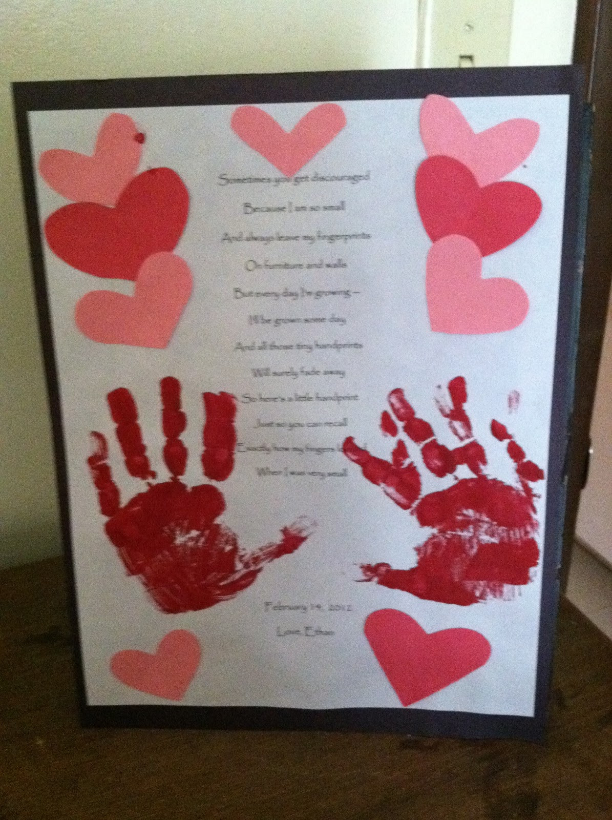 Valentines Day Gift Ideas For Parents
 Guest Post Valentine’s Day Handprint Poem