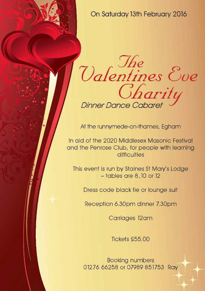 Valentines Dinner 2020
 2020 Fund Raising Event Valentine s Eve Dinner Dance