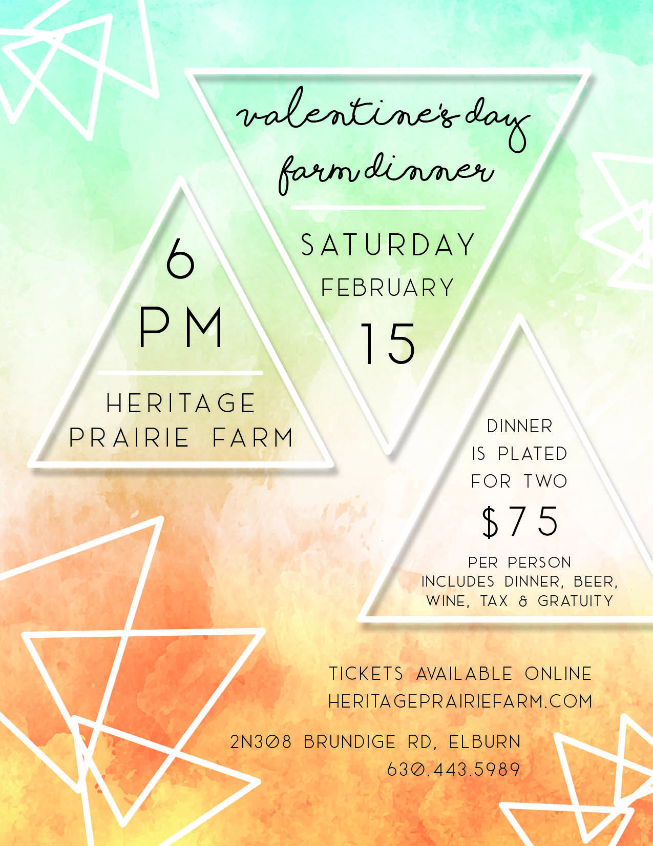 Valentines Dinner 2020
 2020 Valentine s Day Farm Dinner SOLD OUT Heritage