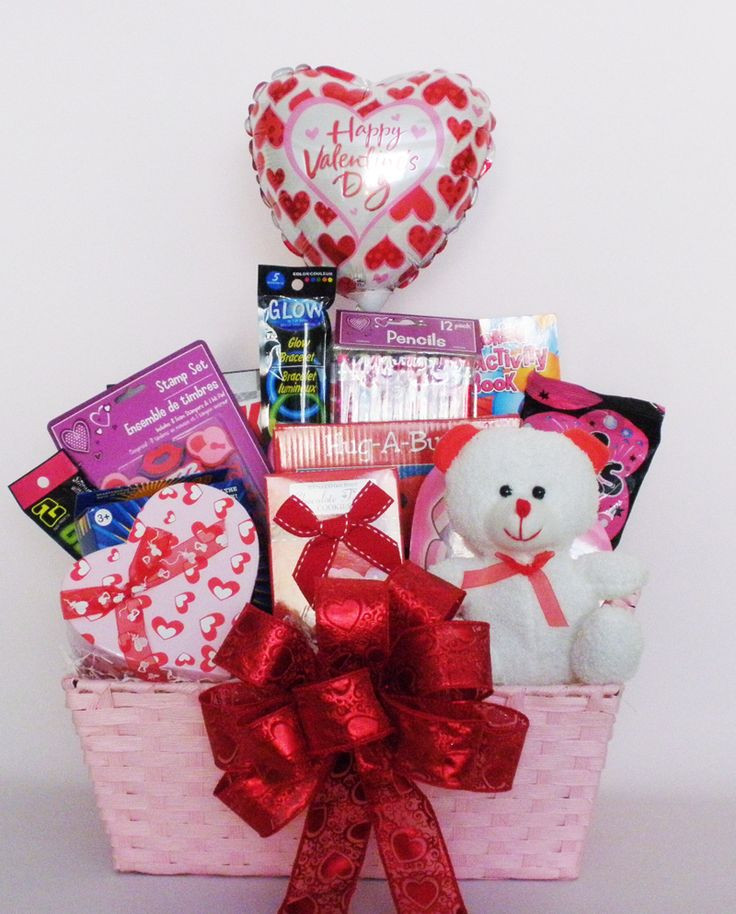 Valentines Gift Baskets Kids
 My Little Valentine Gift Basket for Kids