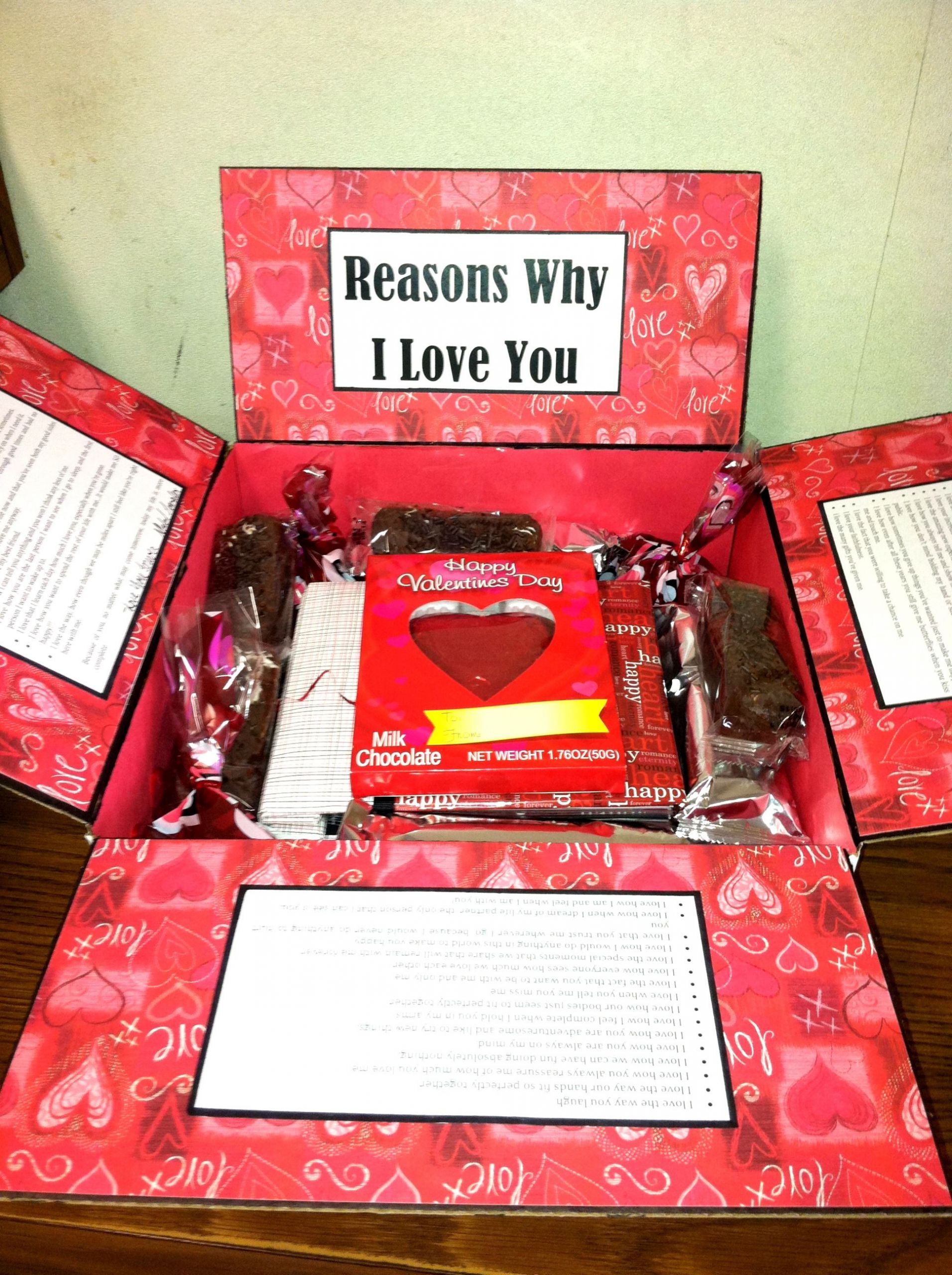 Valentines Gift Ideas For Boyfriend Long Distance
 Valentine s Day Care Package I made for my Sol r