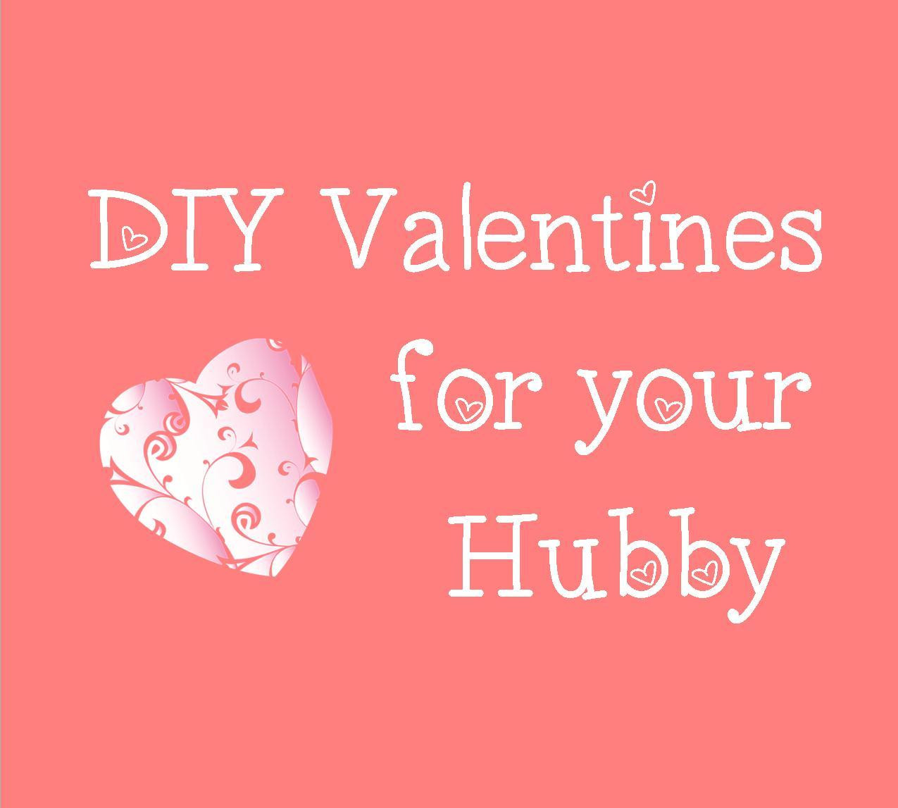 Valentines Gift Ideas For Your Husband
 Crafty WI Mama Valentines for the Hubby