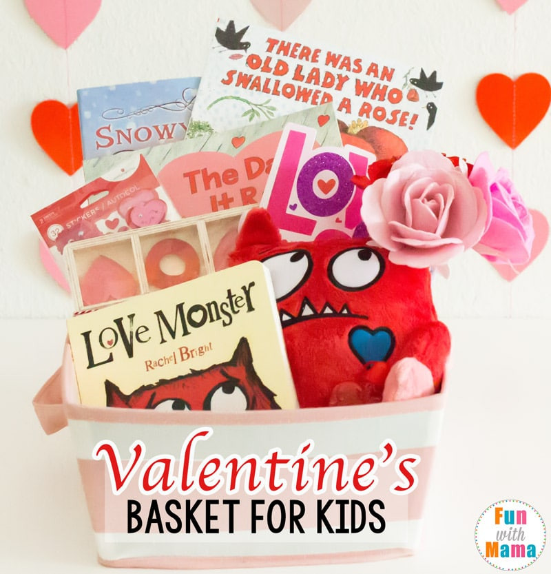 Valentines Gift Kids
 Valentines Basket Valentine s Gifts For Kids Fun with Mama