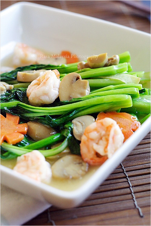 Veg Chinese Food Recipes
 Chinese Ve ables Choy Sum