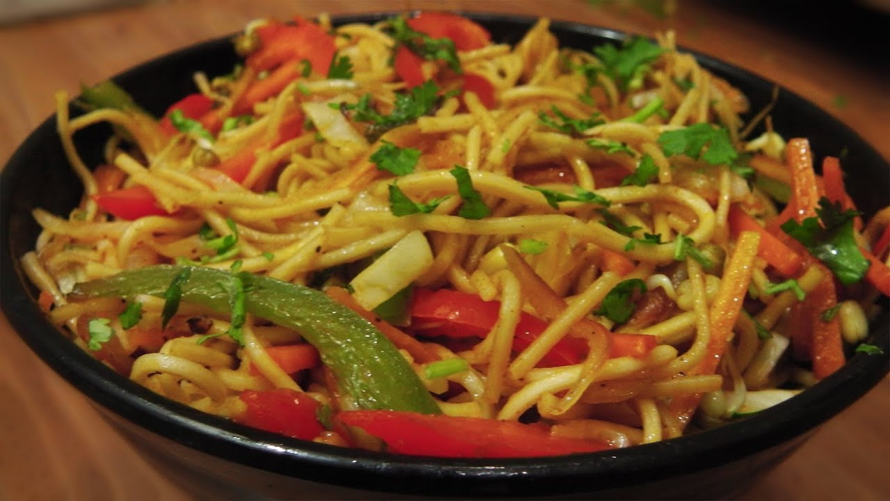 Veg Chinese Food Recipes
 Veg Hakka Noodles Recipe Indo Chinese Cuisine