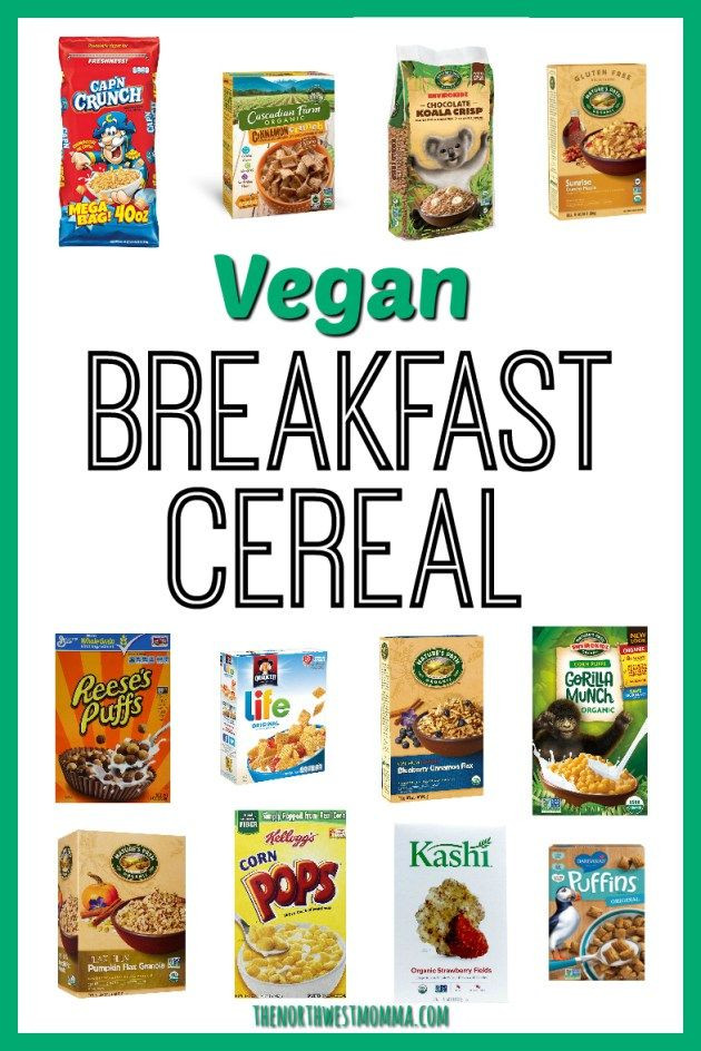 Vegan Breakfast Cereals
 Vegan Breakfast Cereal