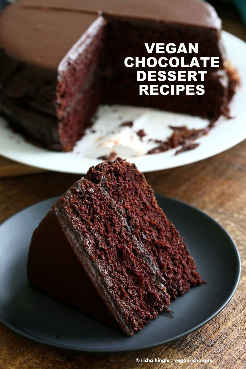 Vegan Cake Recipes Easy
 18 Vegan Chocolate Dessert Recipes for Valentines Day