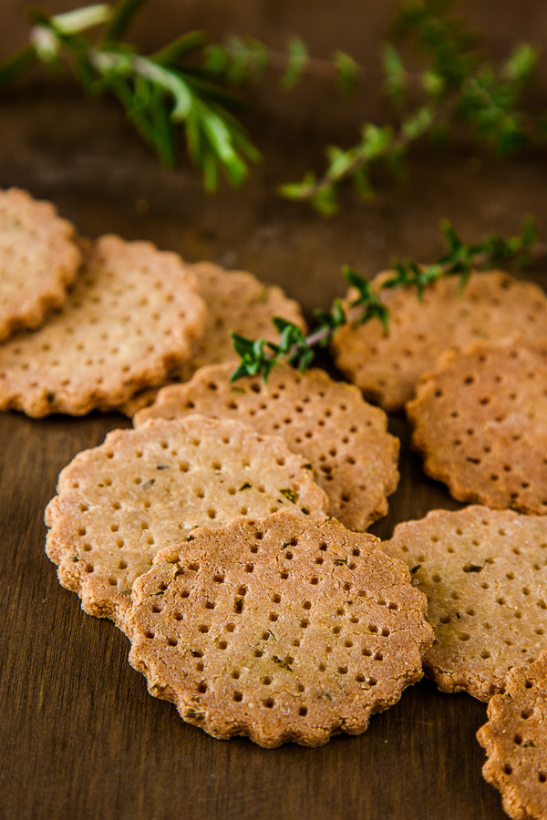 Vegan Crackers Recipe
 Herb and Garlic Amaranth Crackers recipe