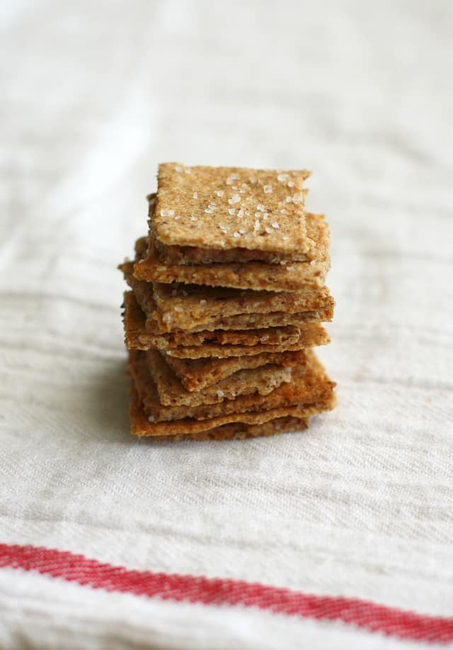 Vegan Crackers Recipe
 Whole Grain Vegan Cracker Recipe The Pretty Bee