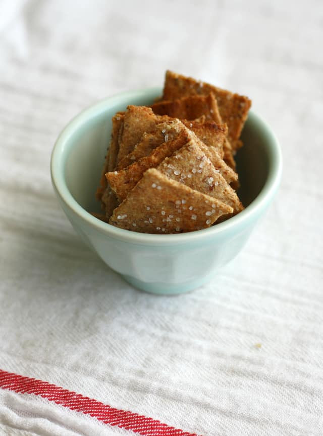 Vegan Crackers Recipe
 Whole Grain Vegan Cracker Recipe tastes like wheat