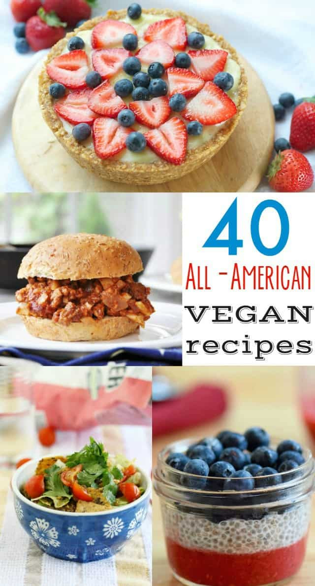 Vegan Fourth Of July Recipes
 All American Vegan Recipes The Pretty Bee