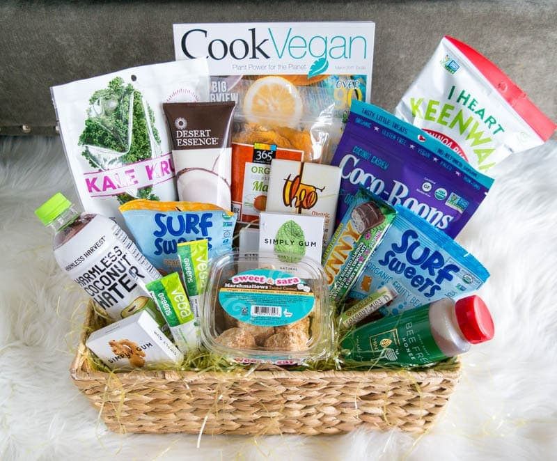 Vegan Gift Basket Ideas
 Vegan Easter Basket The Glowing Fridge