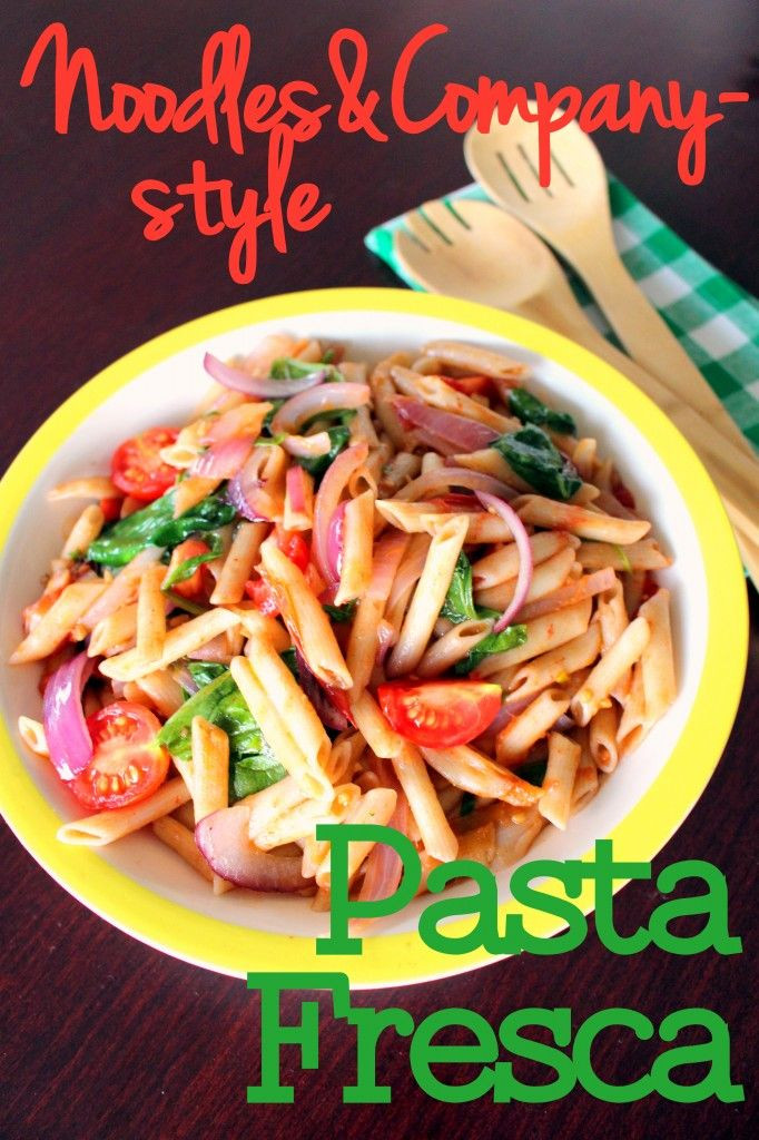 Vegan Options At Noodles And Company
 Pasta Fresca Noodles & pany copycat recipe with gluten