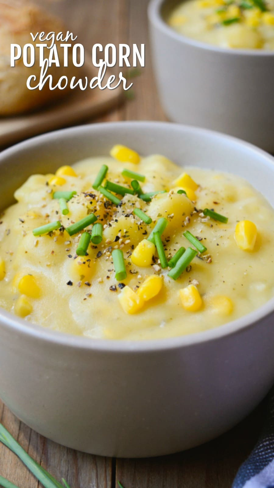 Vegan Potato Corn Chowder
 Vegan Potato Corn Chowder