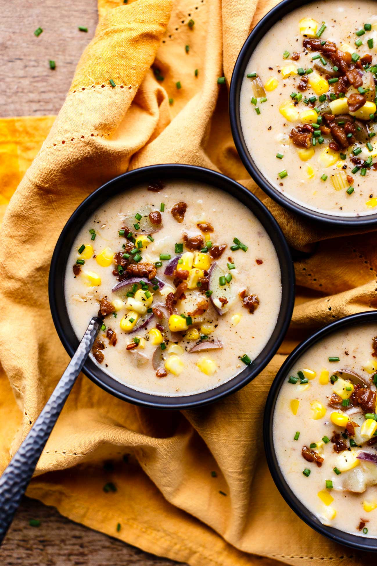 Vegan Potato Corn Chowder
 Vegan Instant Pot Little Potato & Corn Chowder I LOVE VEGAN