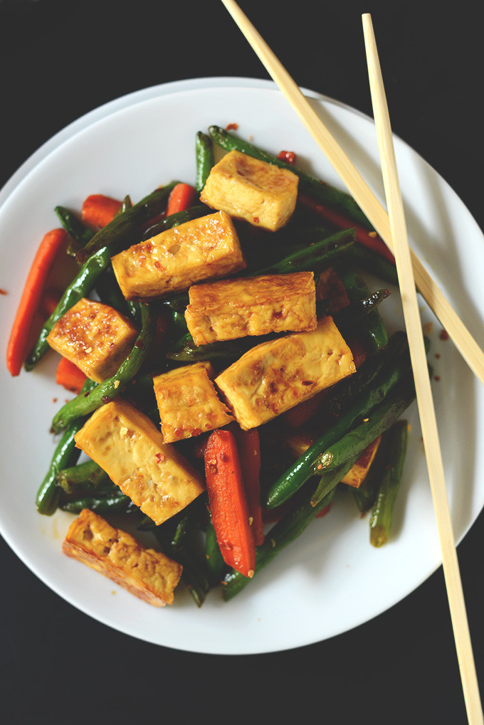 Vegan Recipes Tofu
 Veggie Tofu Stir Fry
