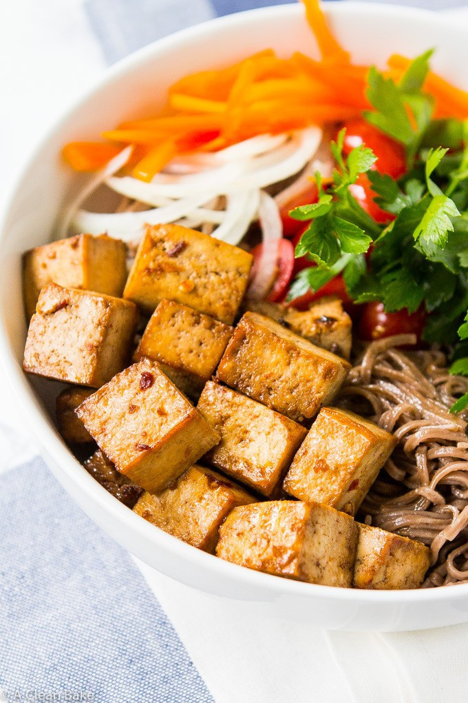 Vegan Recipes Tofu
 Baked Tofu 5 Ingre nts Needed Weeknight Tofu