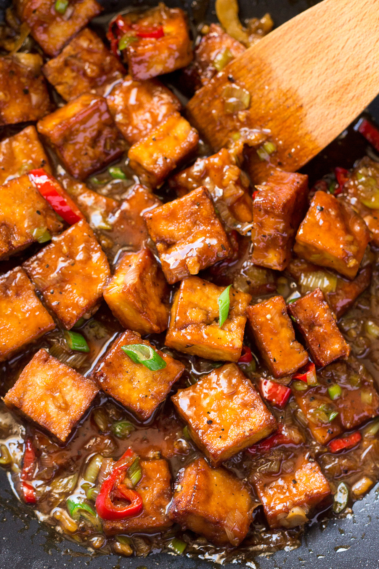 Vegan Recipes Tofu
 Vegan black pepper tofu Lazy Cat Kitchen