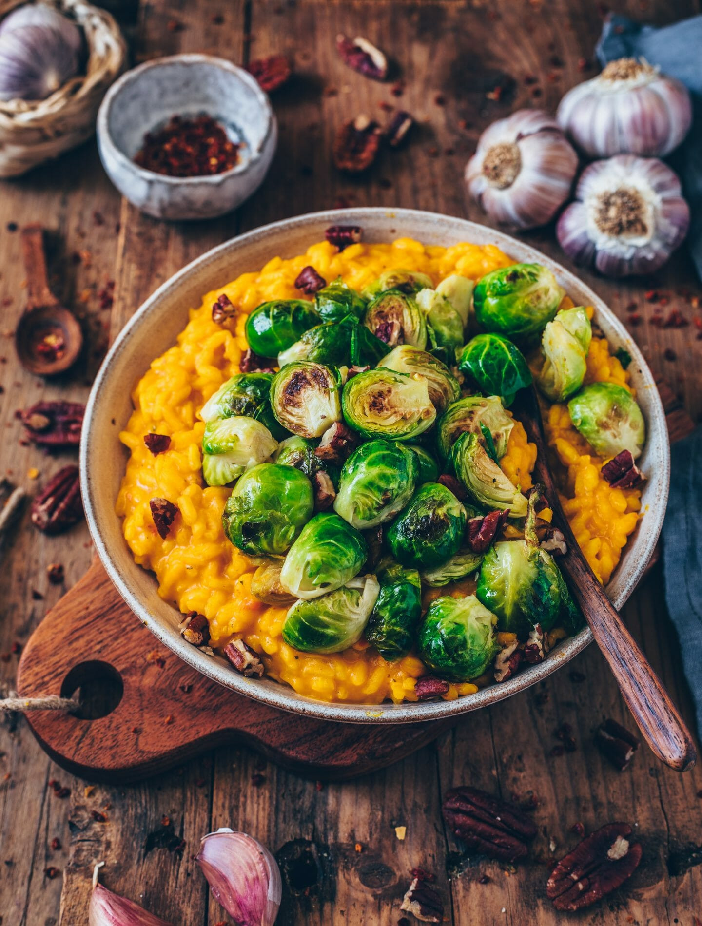 Vegan Risotto Recipe
 Vegan Pumpkin Risotto with Brussels Sprouts easy gluten