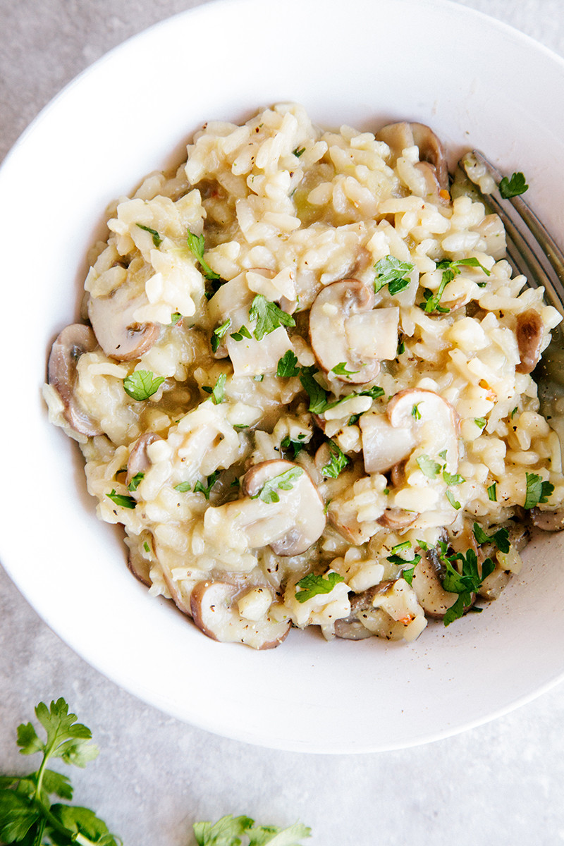 Vegan Risotto Recipe
 Creamy Mushroom Risotto Vegan GF Wallflower Kitchen