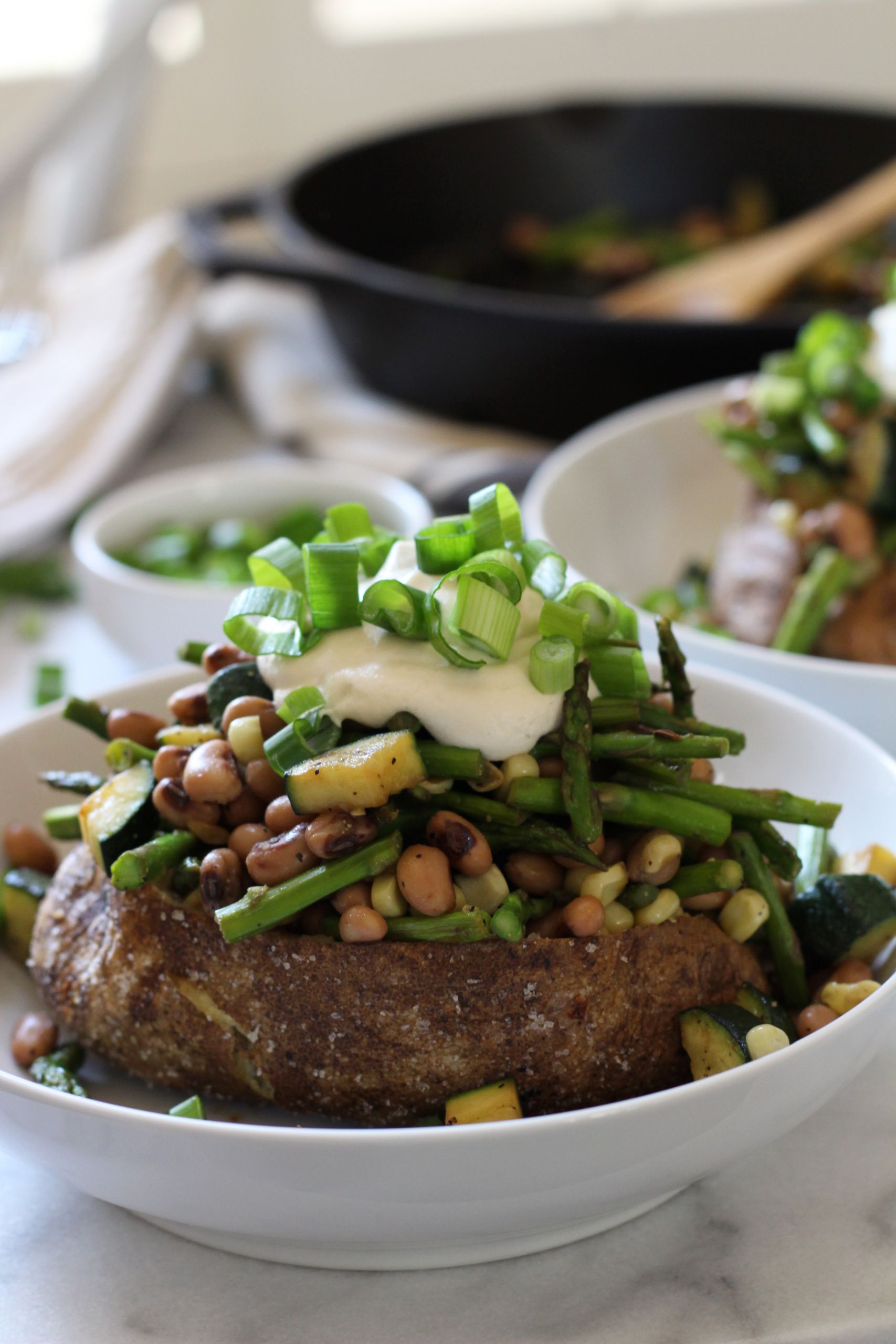 Vegan Roasted Potatoes
 Loaded Vegan Baked Potatoes with Cashew Sour Cream