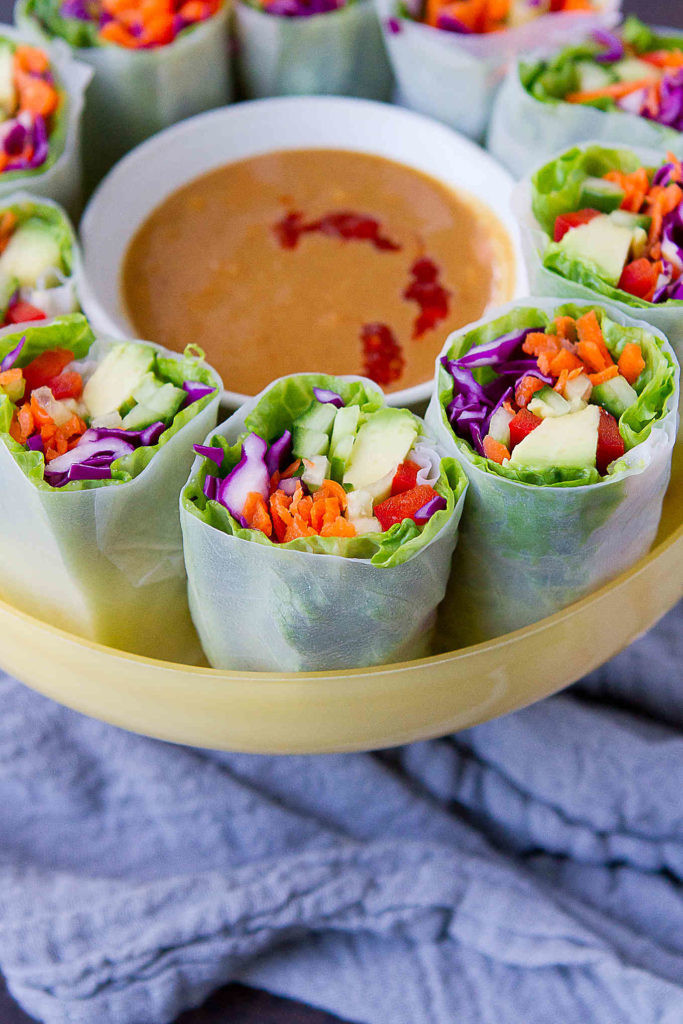 Vegan Spring Recipes
 Vegan Spring Rolls with Peanut Sauce Cookin Canuck