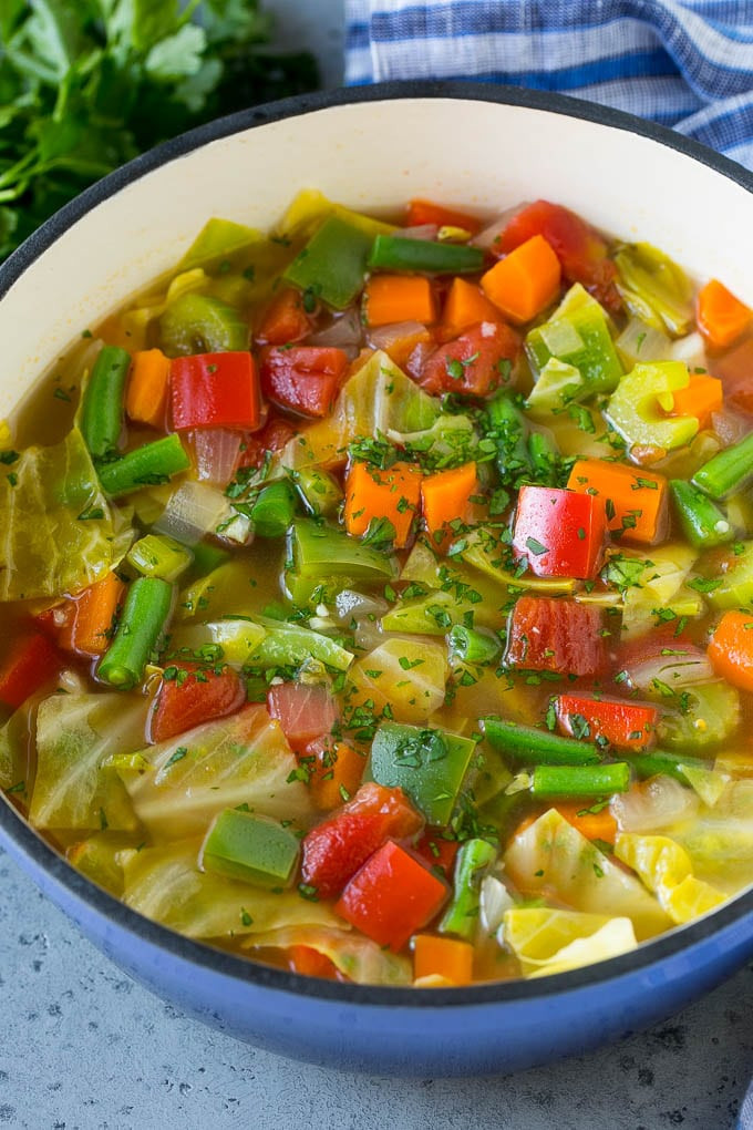 Vegetable Soup With Cabbage
 Cabbage Soup Dinner at the Zoo