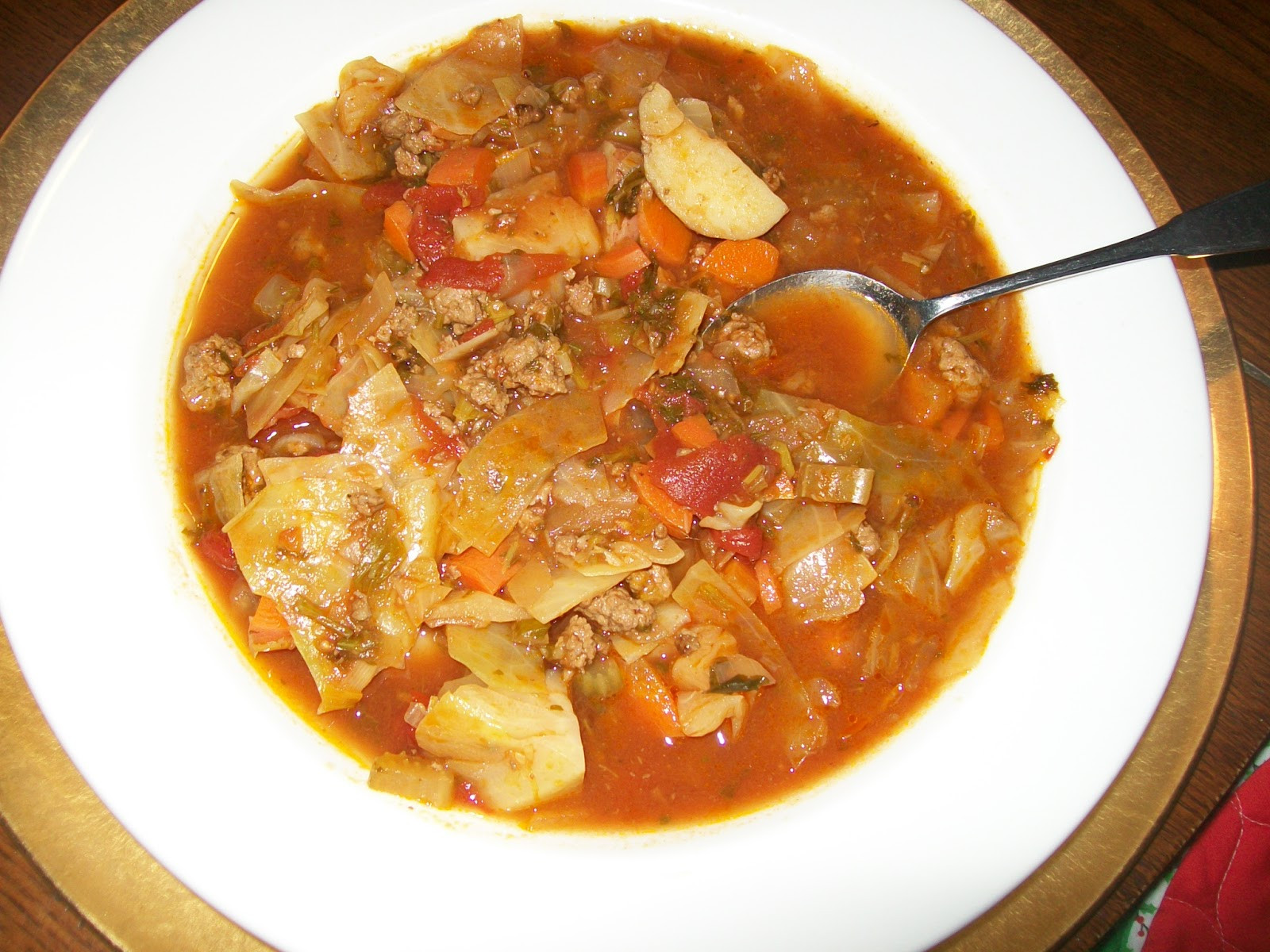 Vegetable Soup With Cabbage
 Michigan Cottage Cook VEGETABLE BEEF SOUP WITH LEEKS AND