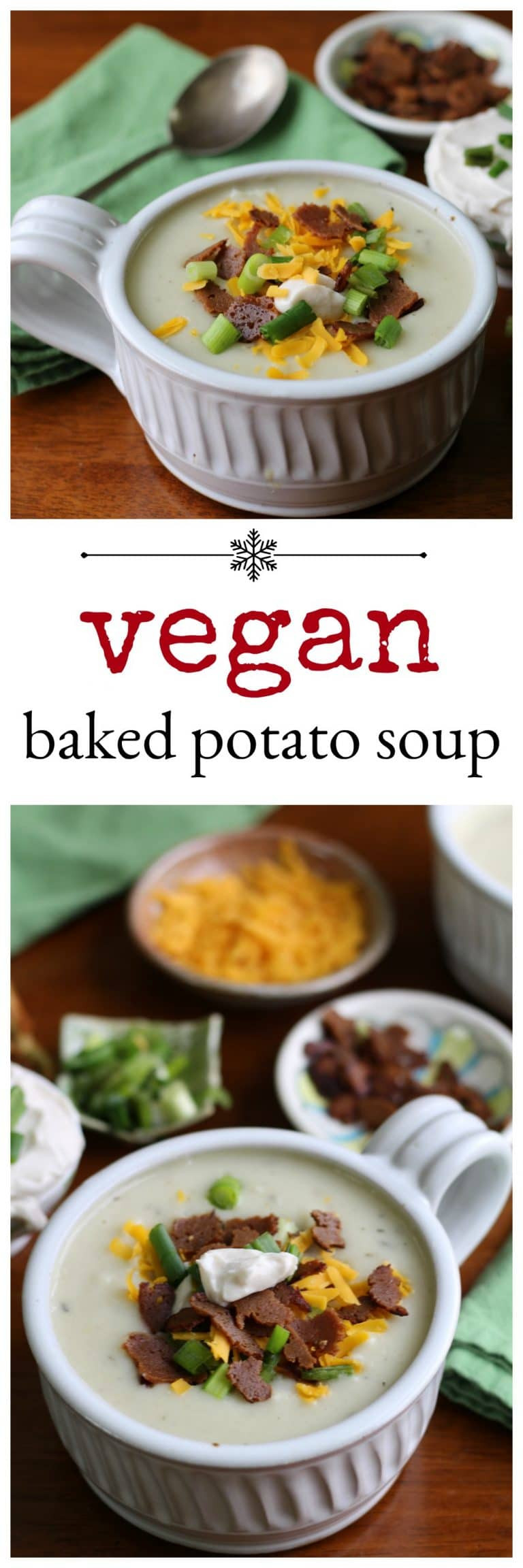 Vegetarian Baked Potato Soup
 Fully loaded vegan baked potato soup Cadry s Kitchen
