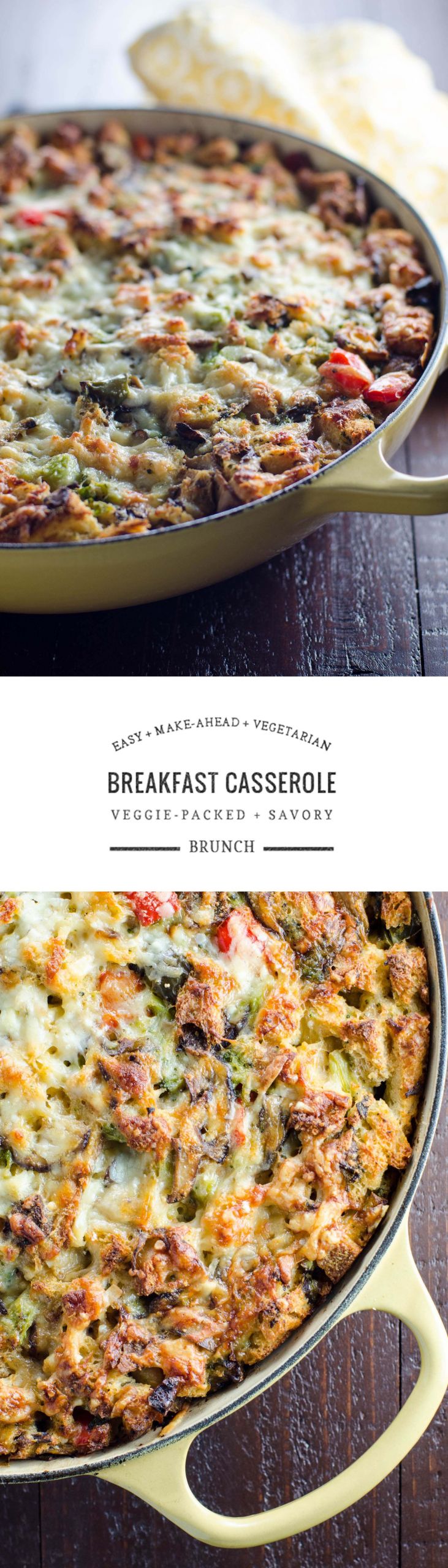Vegetarian Brunch Recipes Make Ahead
 Easy Ve arian Make Ahead Breakfast Casserole