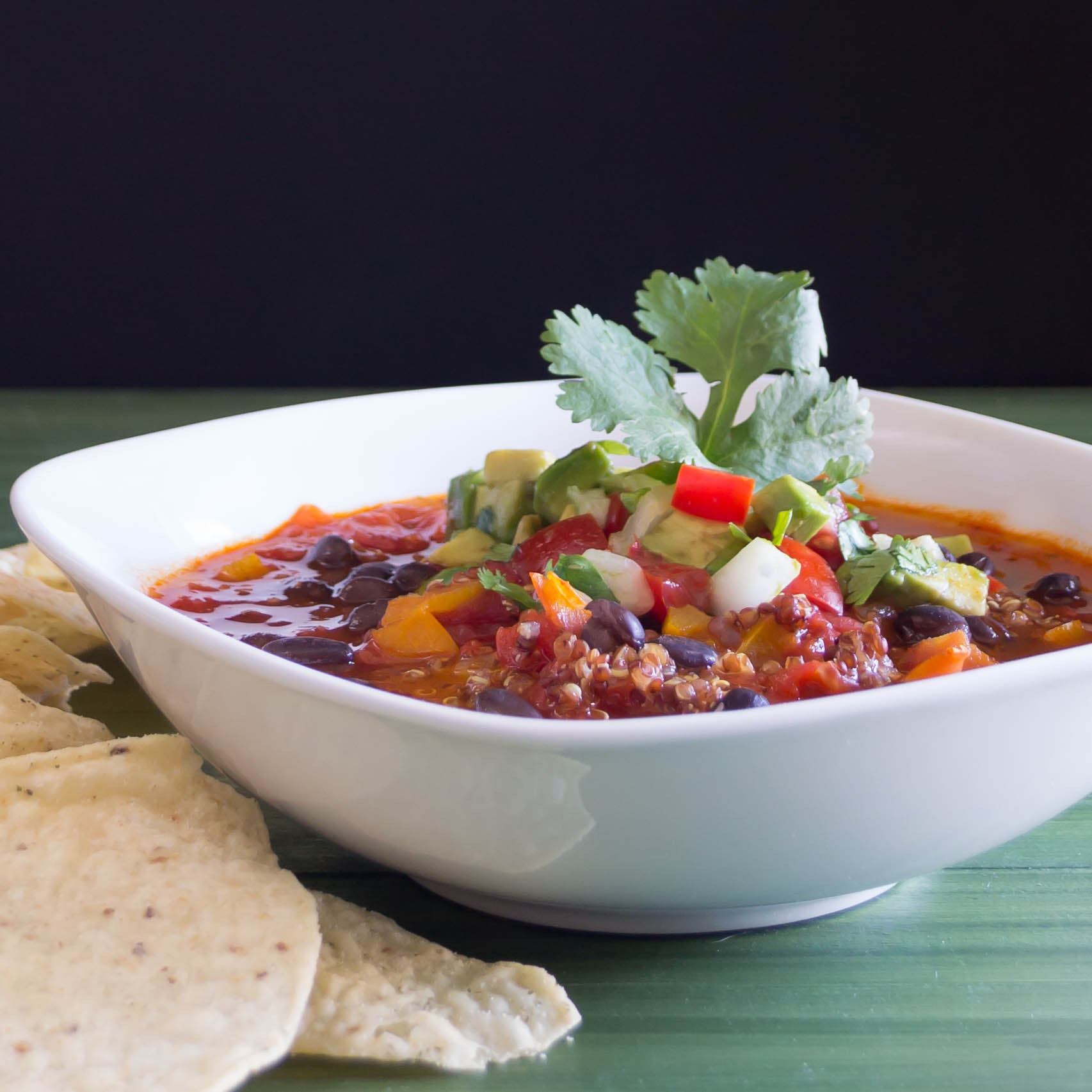 Vegetarian Chili With Beans
 Ve arian Black Bean Chili Pick Fresh Foods