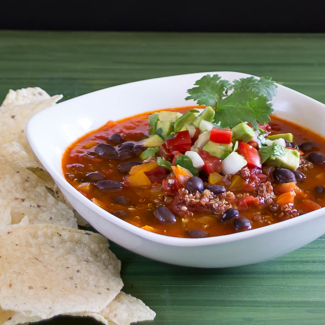 Vegetarian Chili With Beans
 Ve arian Black Bean Chili Pick Fresh Foods