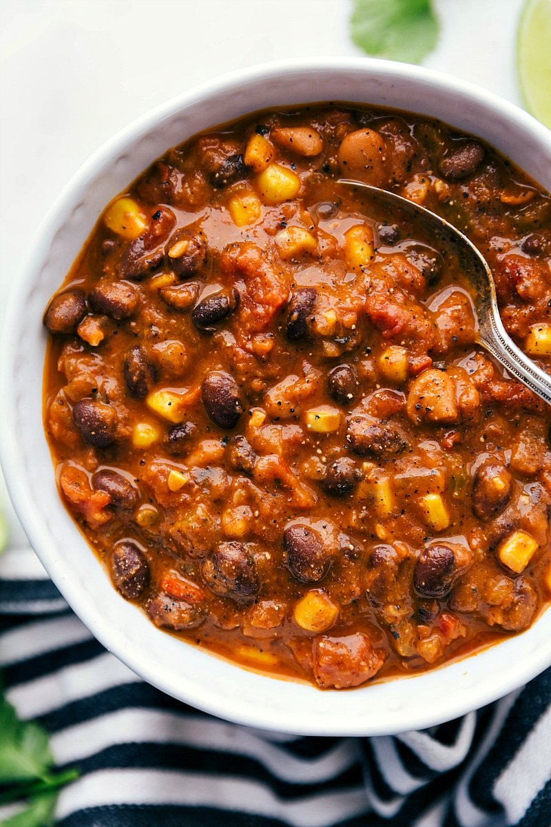 Vegetarian Chilli Recipes
 Ve arian Chili