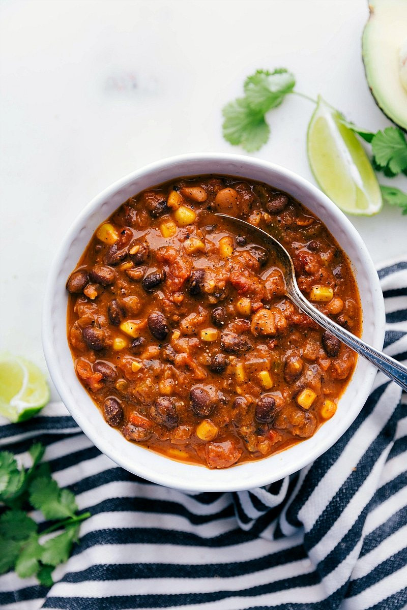 Vegetarian Chilli Recipes
 Ve arian Chili