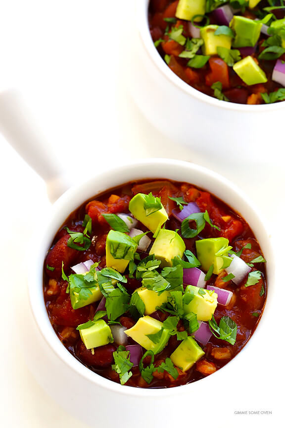 Vegetarian Chilli Recipes
 Slow Cooker Ve arian Chili